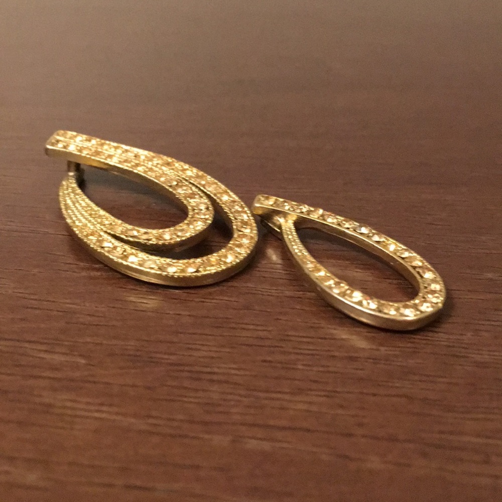 💎SALE💎 marcasite teardrop charms - Picture 5 of 8